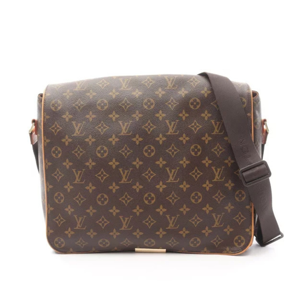 Louis Vuitton Valmy Shoulder Bag Canvas Leather Monogram Brown